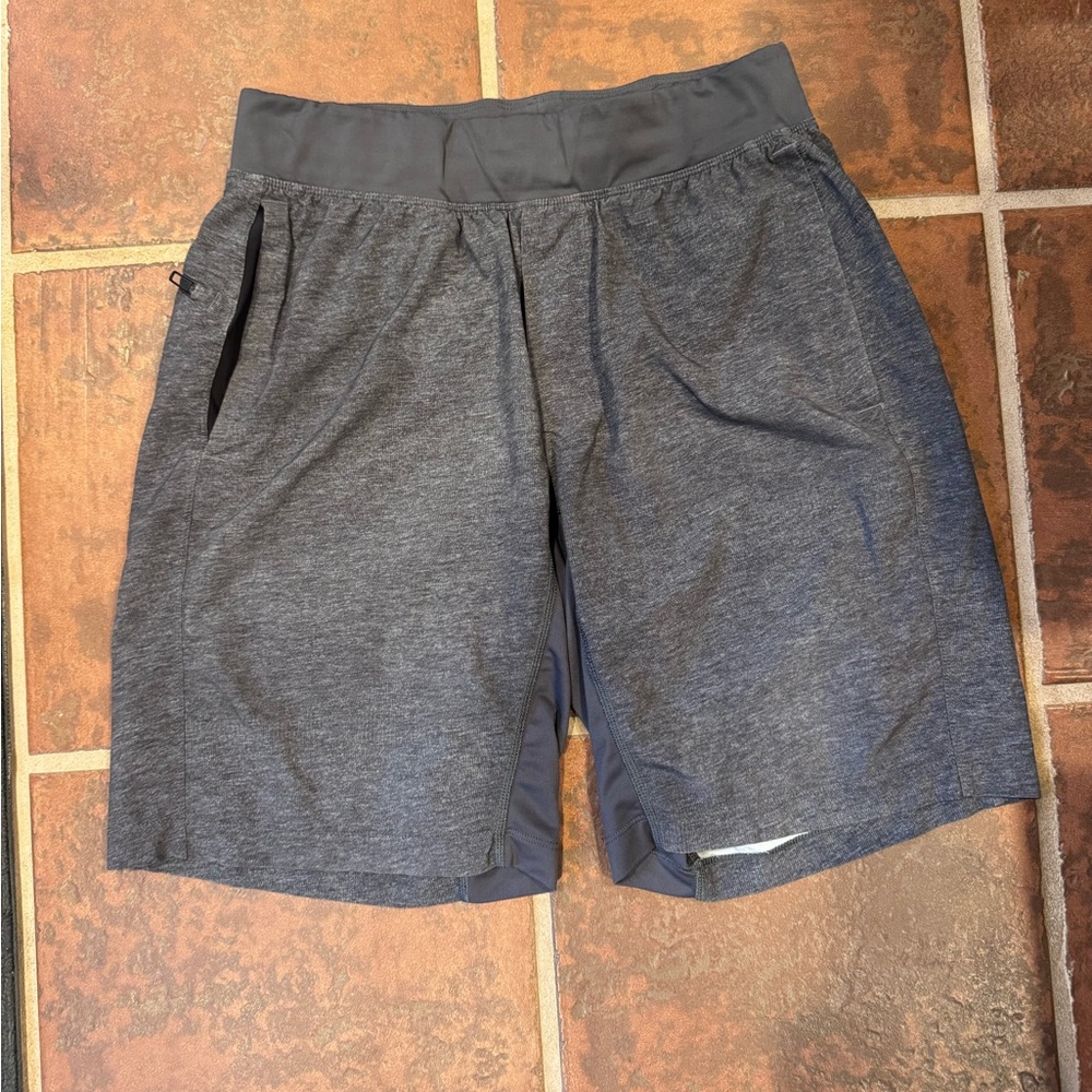 Gray Men’s Lululemon Athletic Shorts